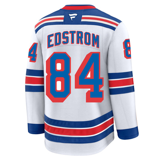 Adam Edstrom New York Rangers Fanatics Premium Away Jersey