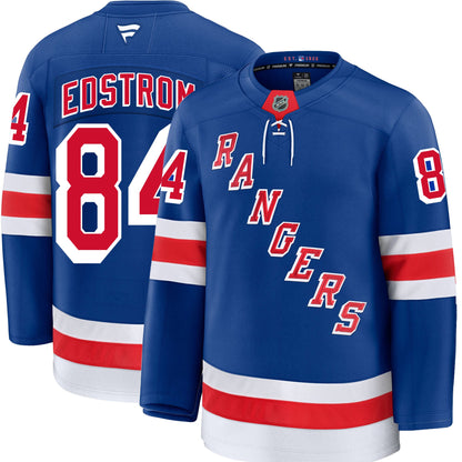 Adam Edstrom New York Rangers Fanatics Premium Home Jersey