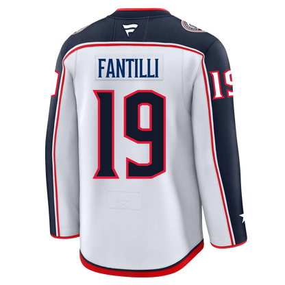Adam Fantilli Columbus Blue Jackets Fanatics Premium Away Jersey