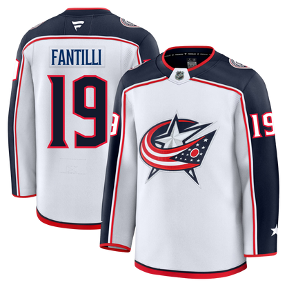 Adam Fantilli Columbus Blue Jackets Fanatics Premium Away Jersey