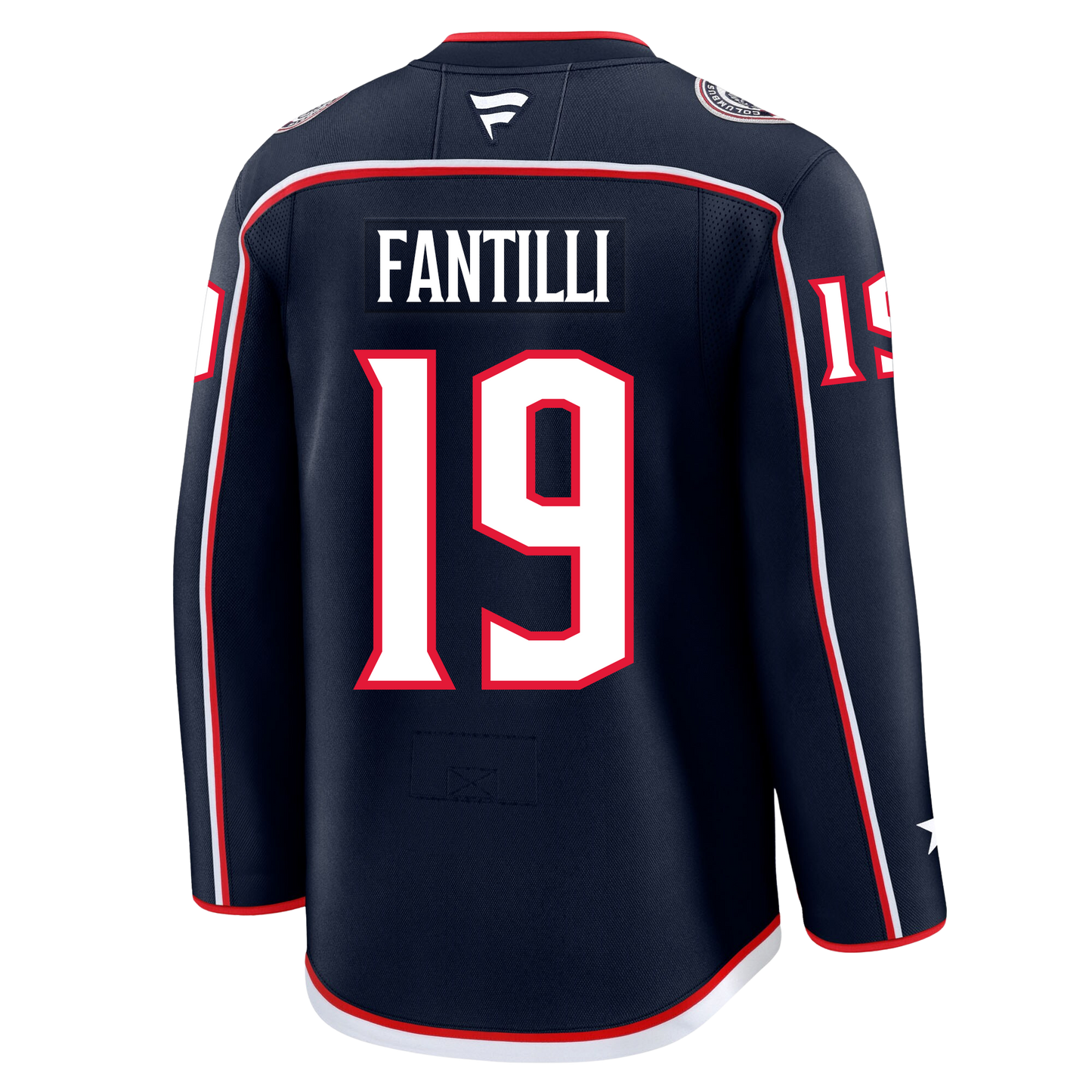 Adam Fantilli Columbus Blue Jackets Fanatics Premium Home Jersey