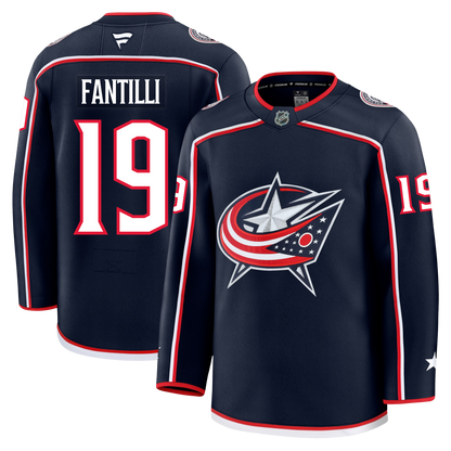 Adam Fantilli Columbus Blue Jackets Fanatics Premium Home Jersey