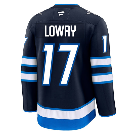 Adam Lowry Winnipeg Jets Fanatics Premium Home Jersey