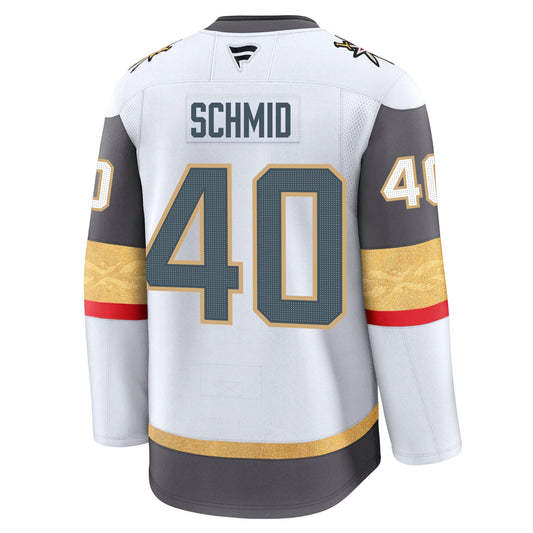Akira Schmid Vegas Golden Knights Fanatics Premium Away Jersey