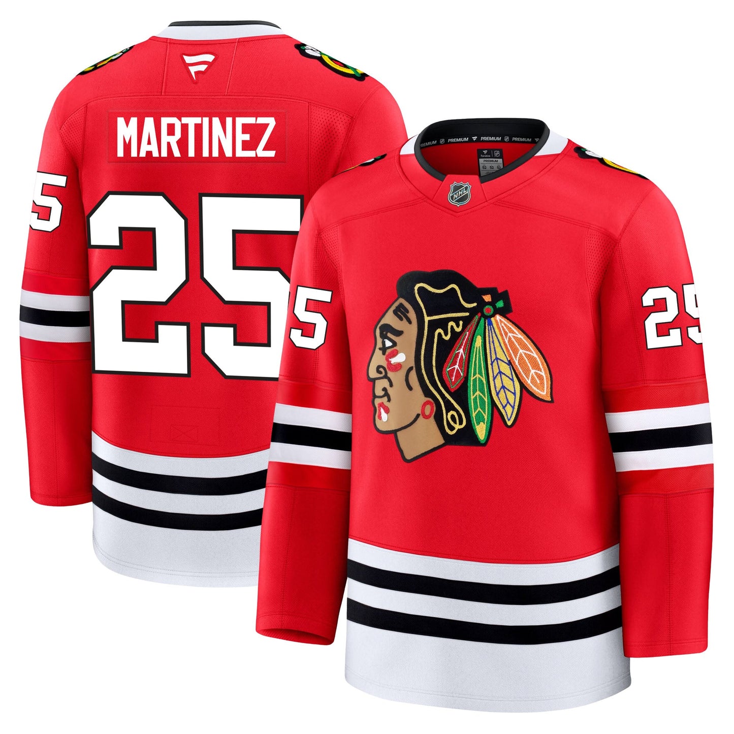 Alec Martinez Chicago Blackhawks Fanatics Premium Home Jersey