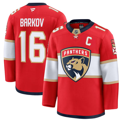 Aleksander Barkov Florida Panthers Fanatics Premium Home Jersey