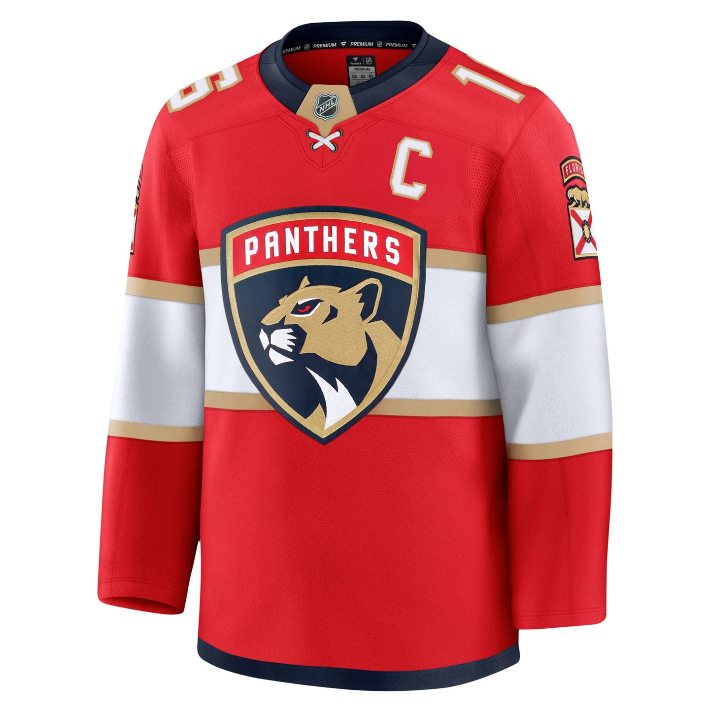 Aleksander Barkov Florida Panthers Fanatics Premium Home Jersey
