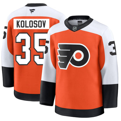 Aleksei Kolosov Philadelphia Flyers Fanatics Premium Home Jersey