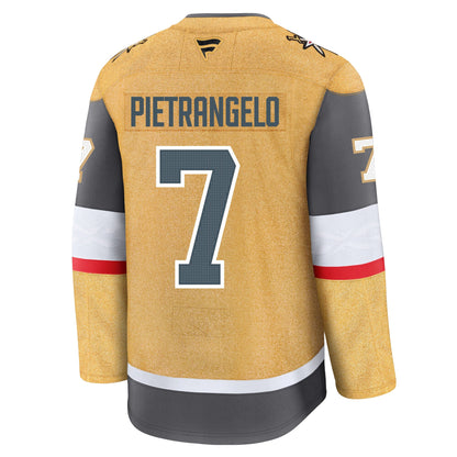 Alex Pietrangelo Vegas Golden Knights Fanatics Premium Home Jersey