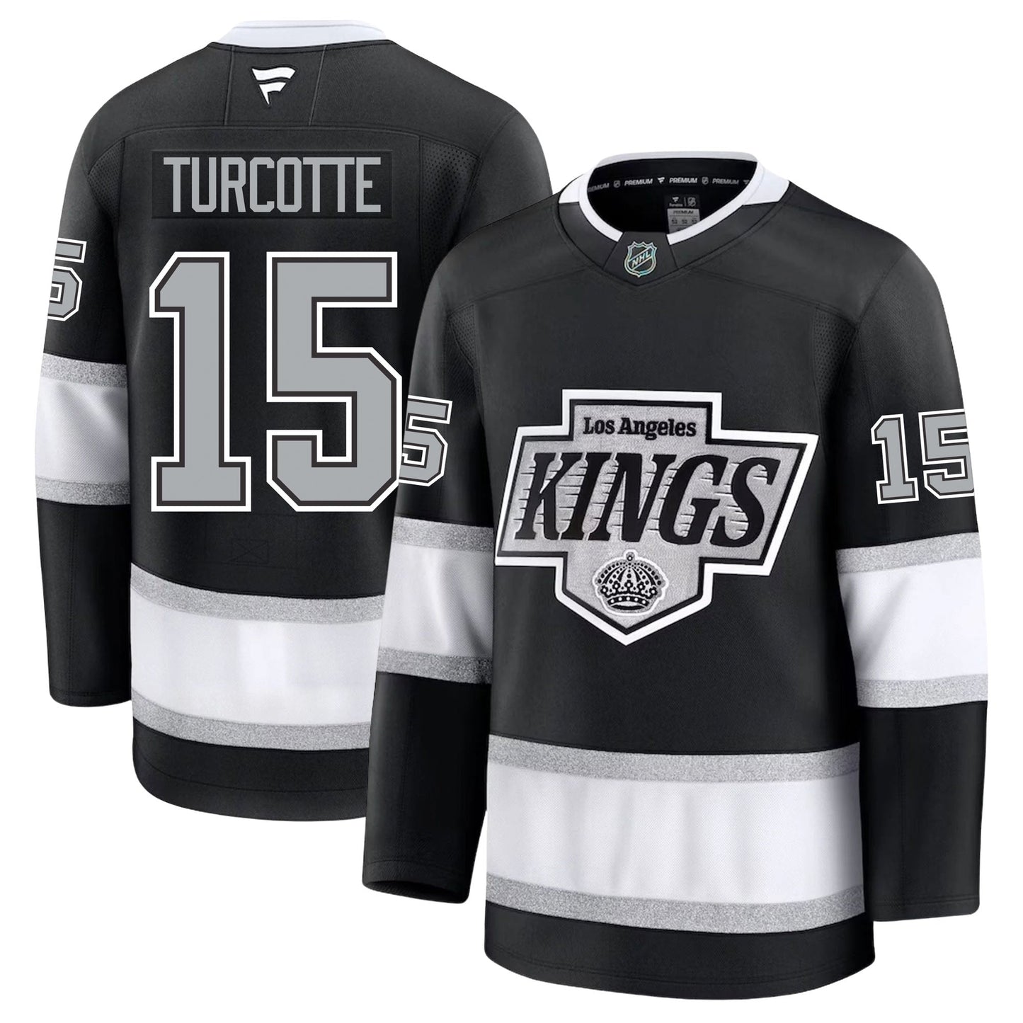 Alex Turcotte Los Angeles Kings Fanatics Premium Home Jersey