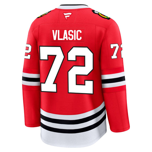 Alex Vlasic Chicago Blackhawks Fanatics Premium Home Jersey