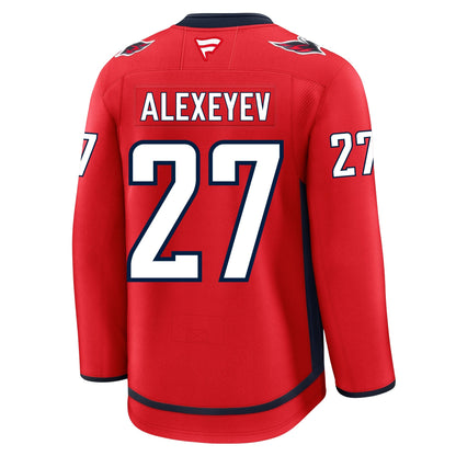 Alexander Alexeyev Washington Capitals Fanatics Premium Home Jersey