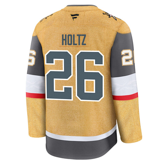 Alexander Holtz Vegas Golden Knights Fanatics Premium Home Jersey