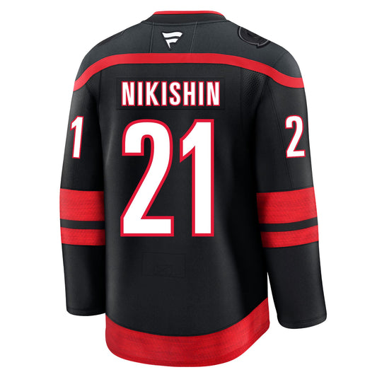 Alexander Nikishin Carolina Hurricanes Fanatics Premium Home Jersey