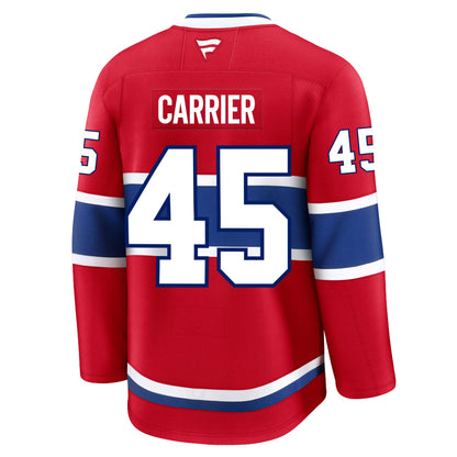 Alexandre Carrier Montreal Canadiens Fanatics Premium Home Jersey