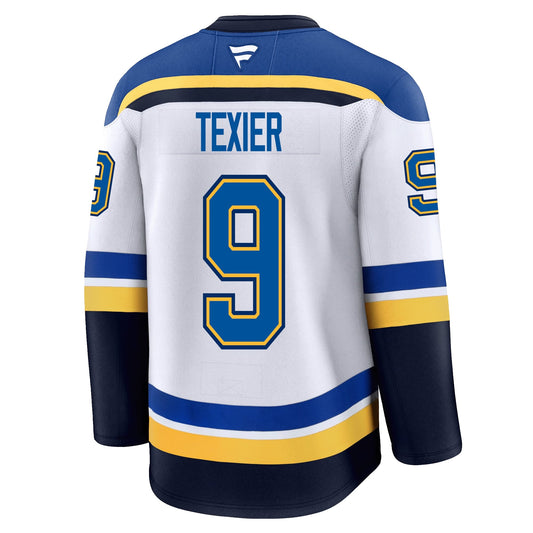 Alexandre Texier St. Louis Blues Fanatics Premium Away Jersey