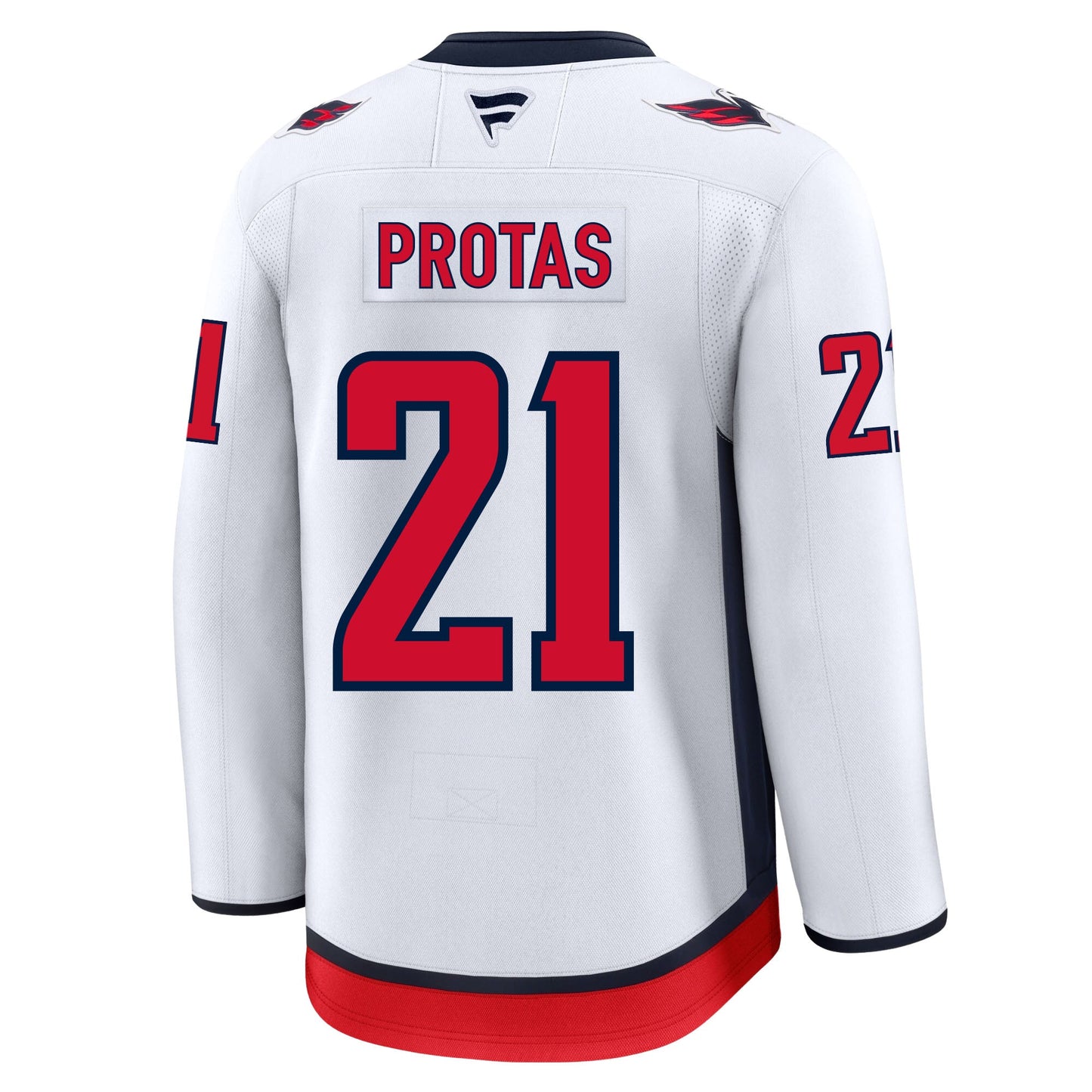Aliaksei Protas Washington Capitals Fanatics Premium Away Jersey