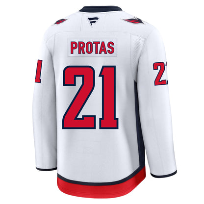 Aliaksei Protas Washington Capitals Fanatics Premium Away Jersey