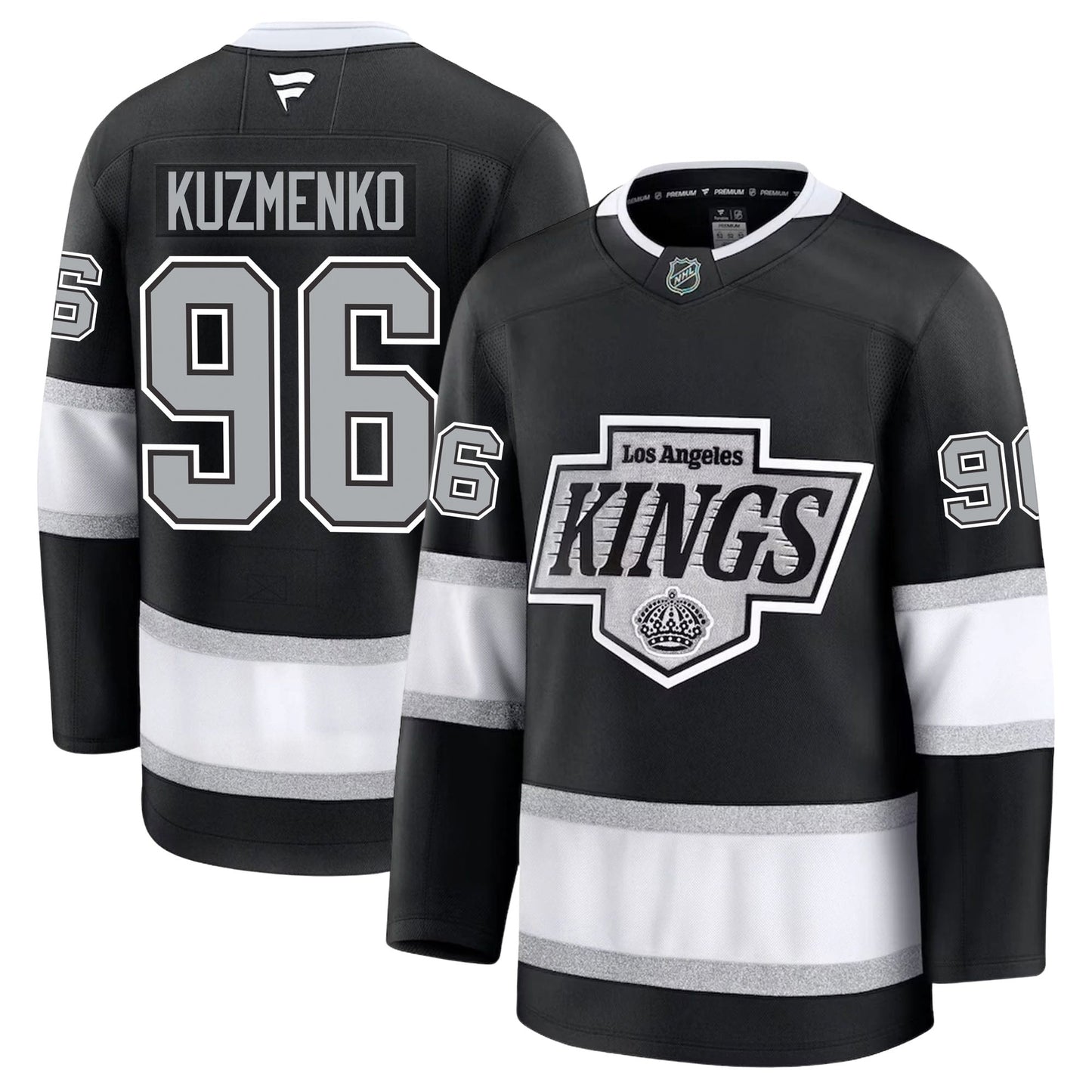 Andrei Kuzmenko Los Angeles Kings Fanatics Premium Home Jersey