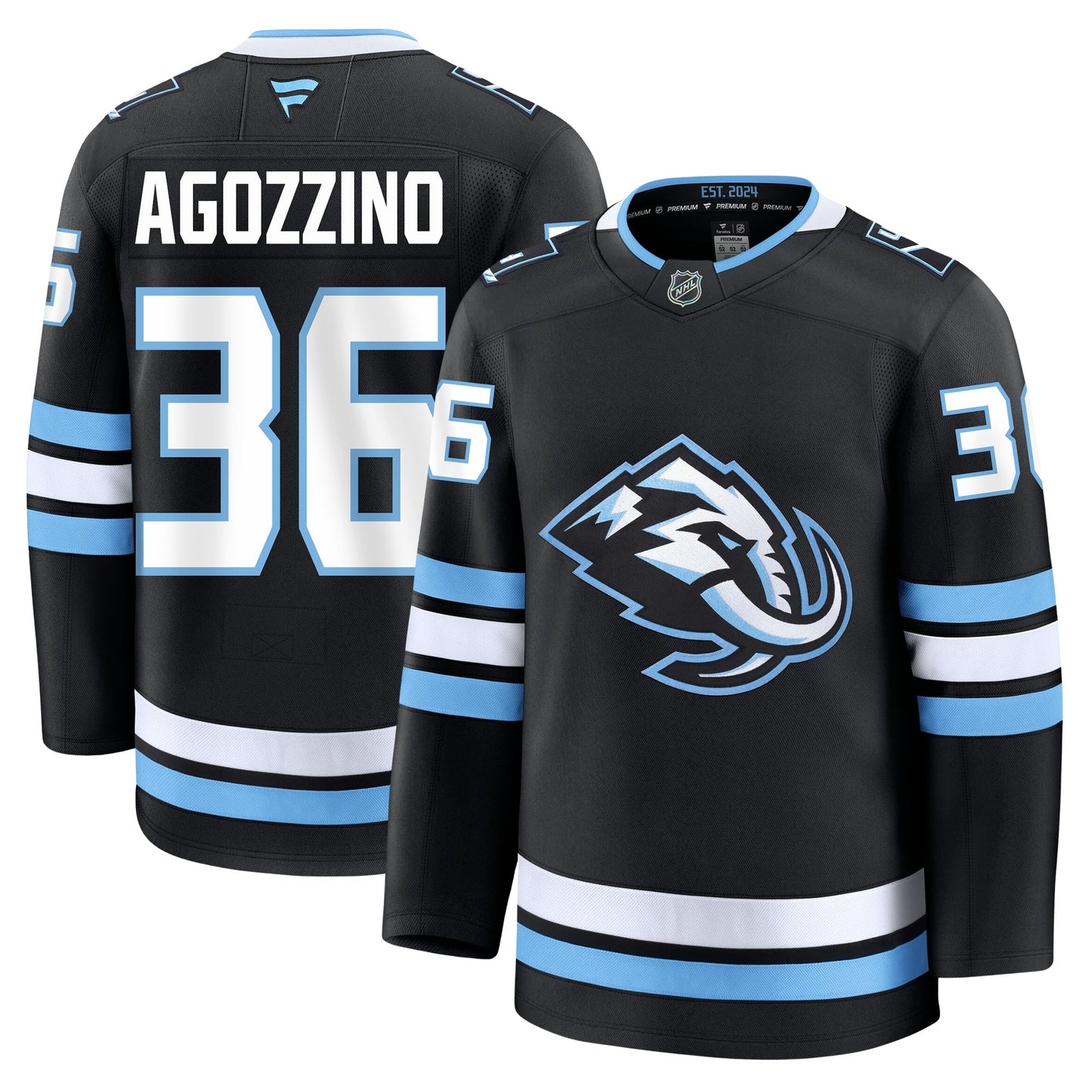 Andrew Agozzino Utah Mammoth Fanatics Home Premium Jersey