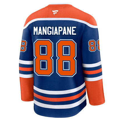 Andrew Mangiapane Edmonton Oilers Fanatics Premium Home Jersey
