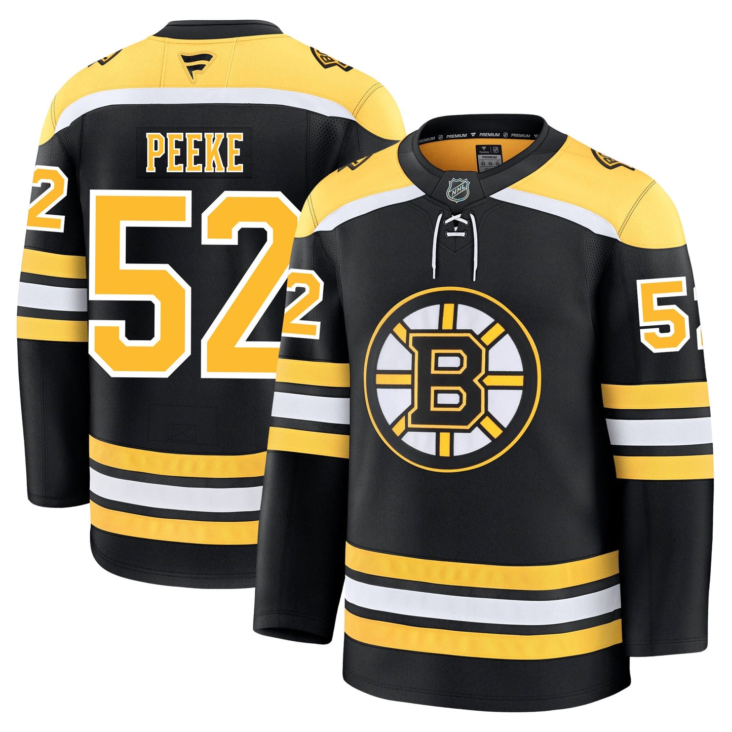 Andrew Peeke Boston Bruins Fanatics Premium Home Jersey