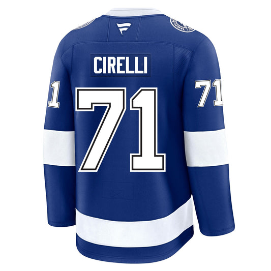 Anthony Cirelli Tampa Bay Lightning Fanatics Premium Home Jersey