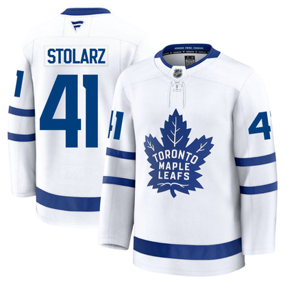 Anthony Stolarz Toronto Maple Leafs Fanatics Premium Away Jersey