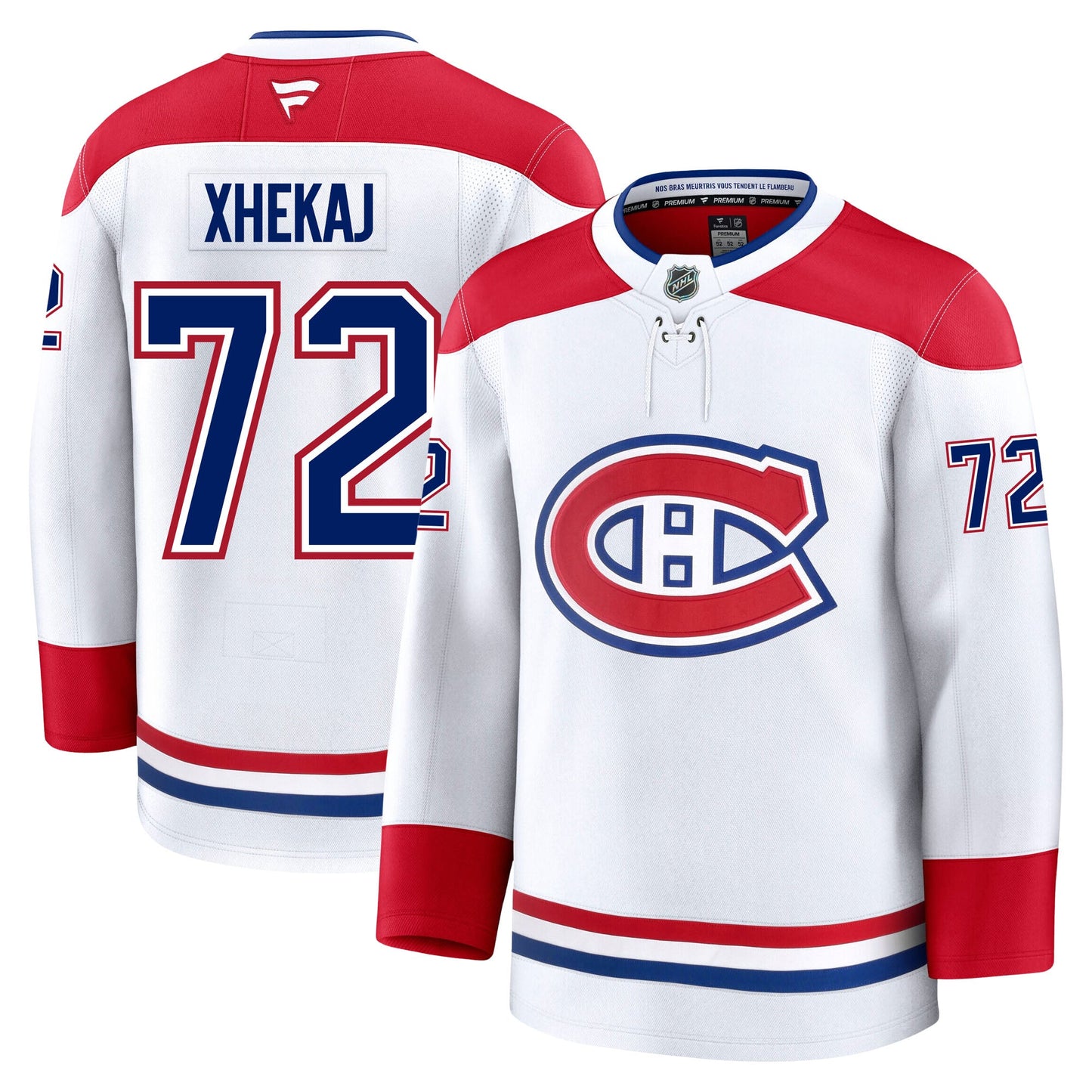 Arber Xhekaj Montreal Canadiens Fanatics Premium Away Jersey