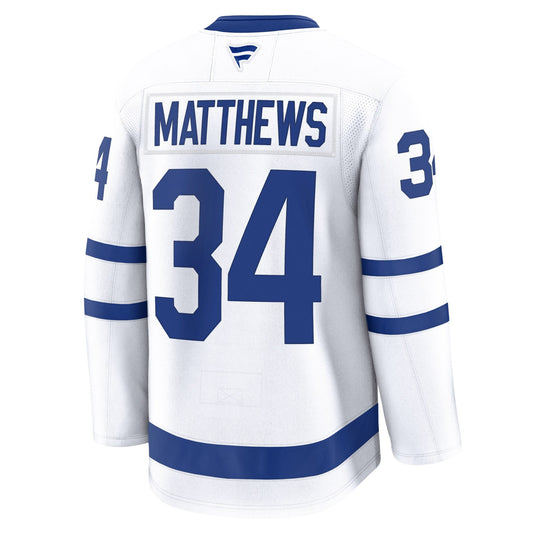 Auston Matthews Toronto Maple Leafs Fanatics Premium Away Jersey