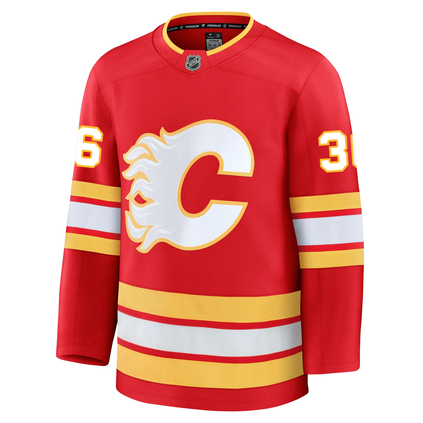 Aydar Suniev Calgary Flames Fanatics Premium Home Jersey