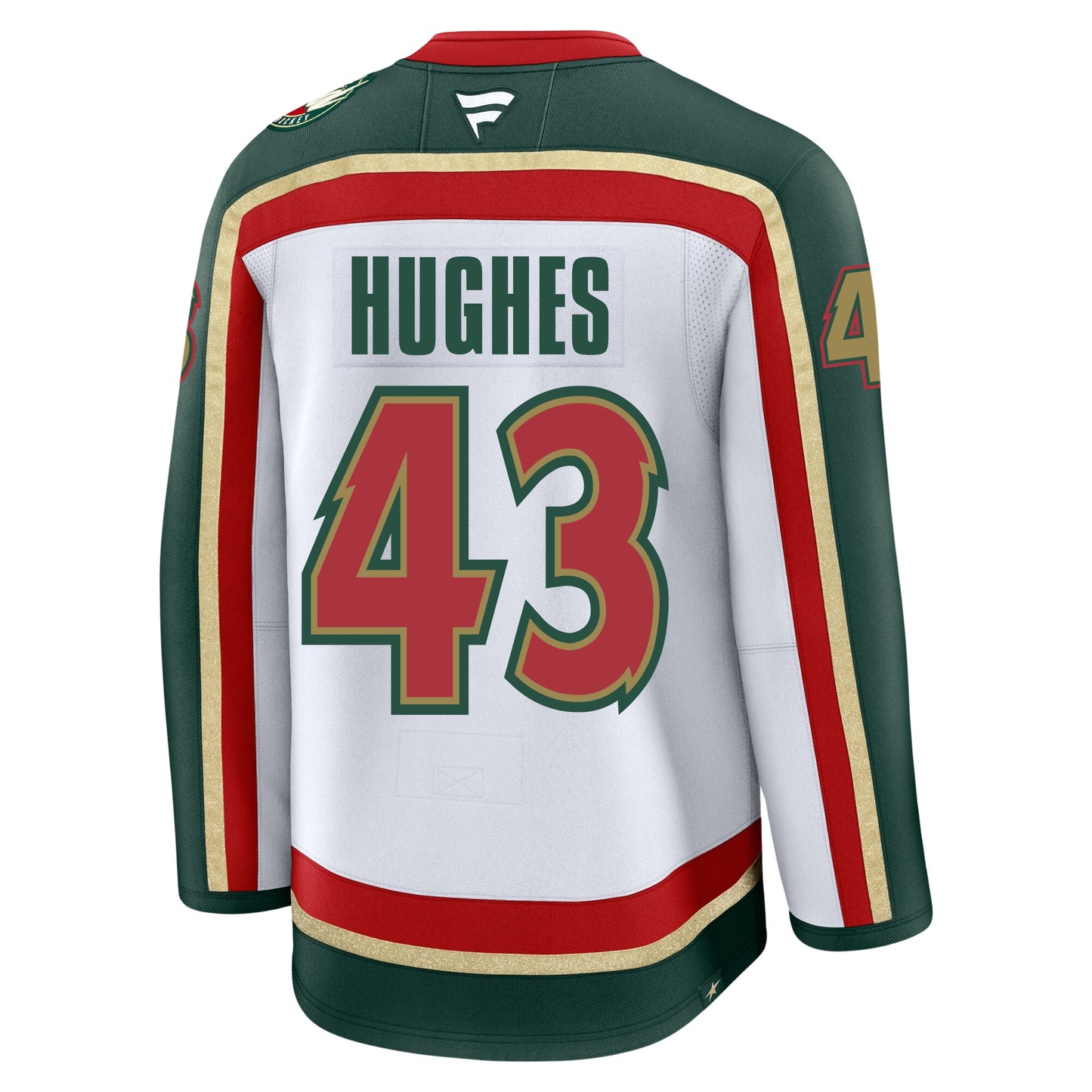 Quinn Hughes Minnesota Wild Fanatics Alternate Premium Jersey