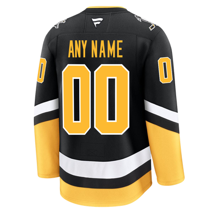 Customizable Pittsburgh Penguins 2024 Fanatics Premium Official NHL THIRD ALTERNATE Jersey