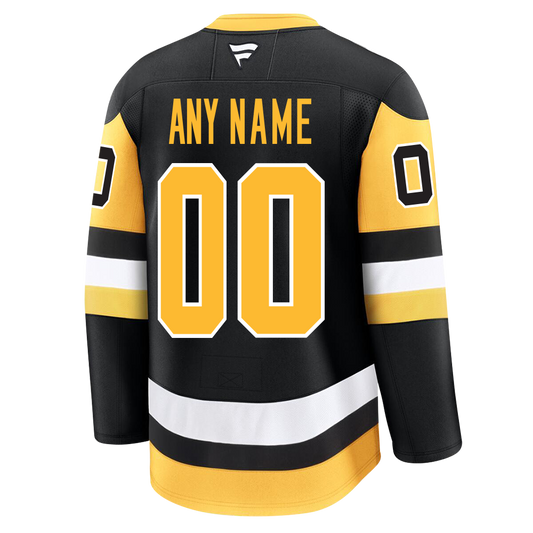 PRE-ORDER ONLY Customizable Pittsburgh Penguins 2024 Fanatics Premium Official NHL Jersey