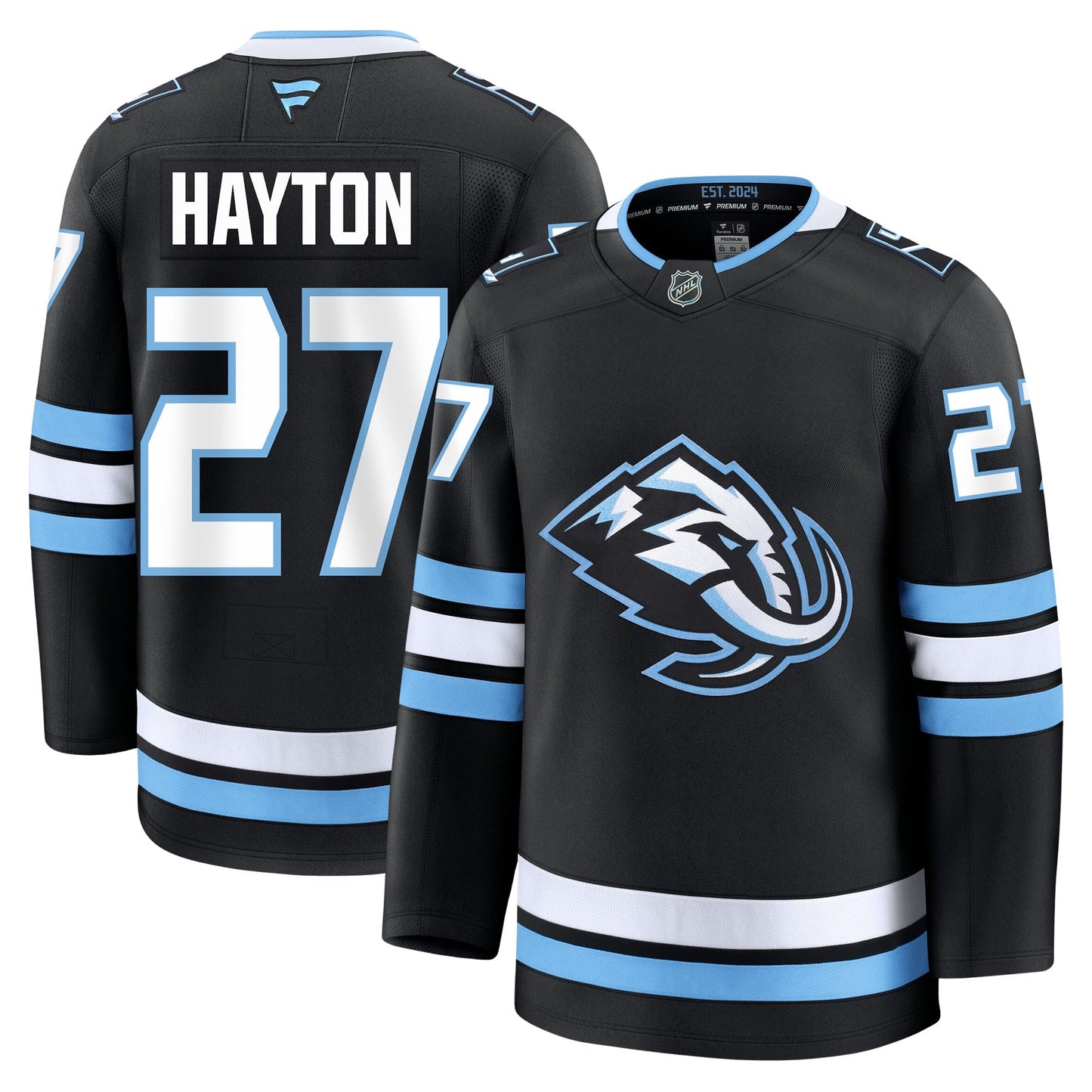 Barrett Hayton Utah Mammoth Fanatics Home Premium Jersey