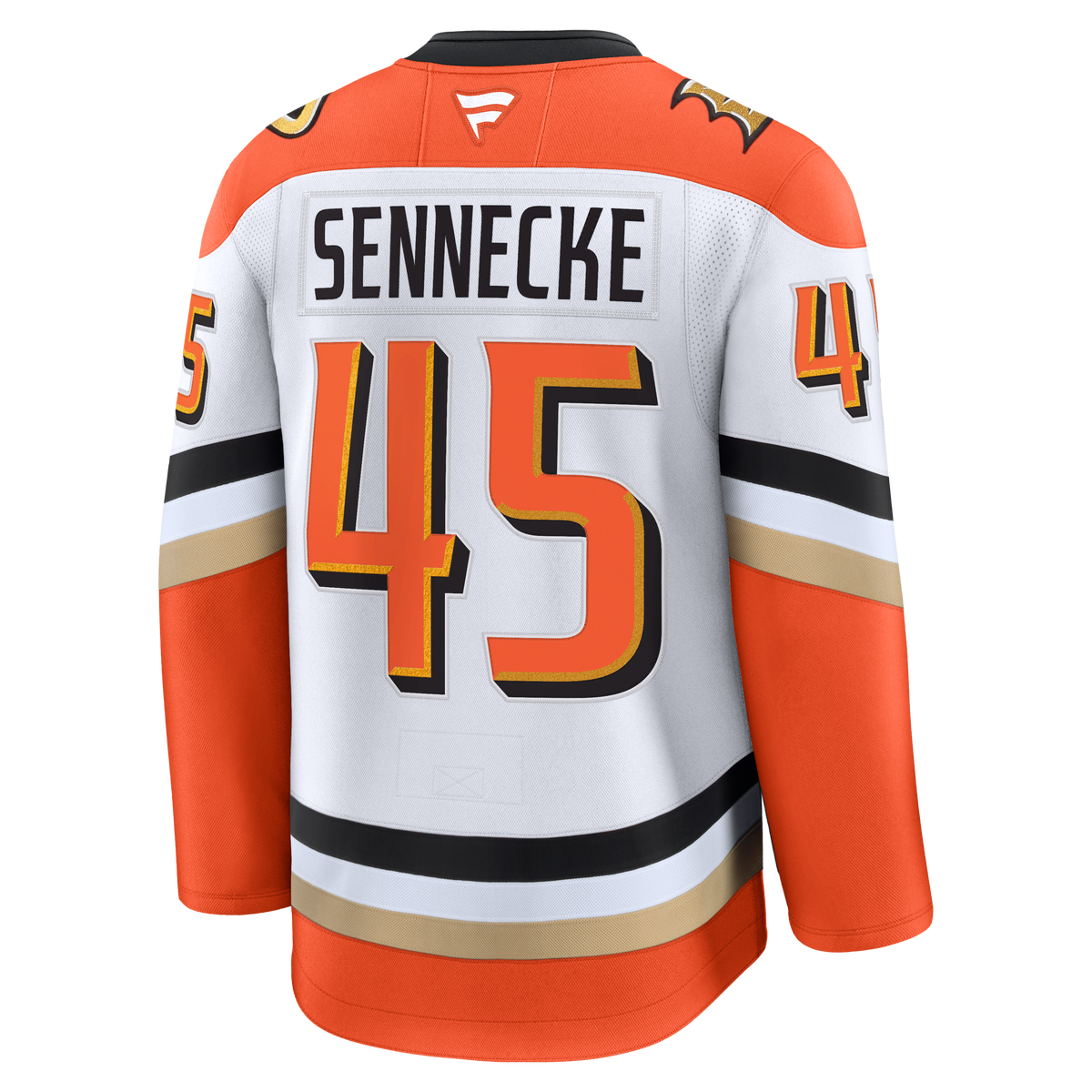 Beckett Sennecke Anaheim Ducks Fanatics Premium Away Jersey