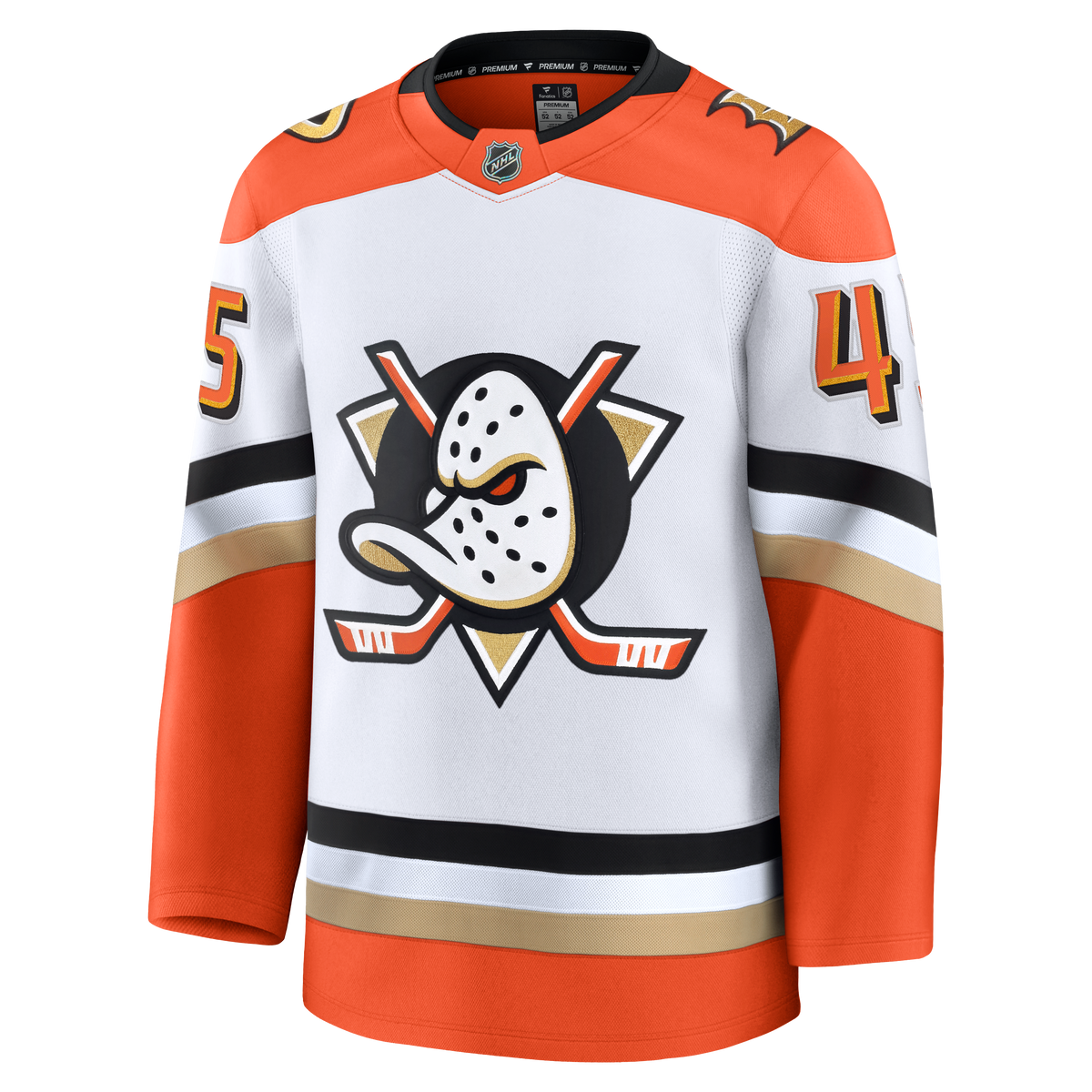 Beckett Sennecke Anaheim Ducks Fanatics Premium Away Jersey