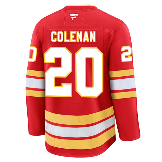 Blake Coleman Calgary Flames Fanatics Premium Home Jersey
