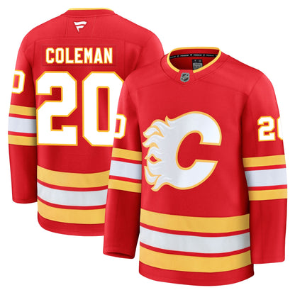 Blake Coleman Calgary Flames Fanatics Premium Home Jersey