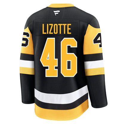 Blake Lizotte Pittsburgh Penguins Fanatics Premium Home Jersey