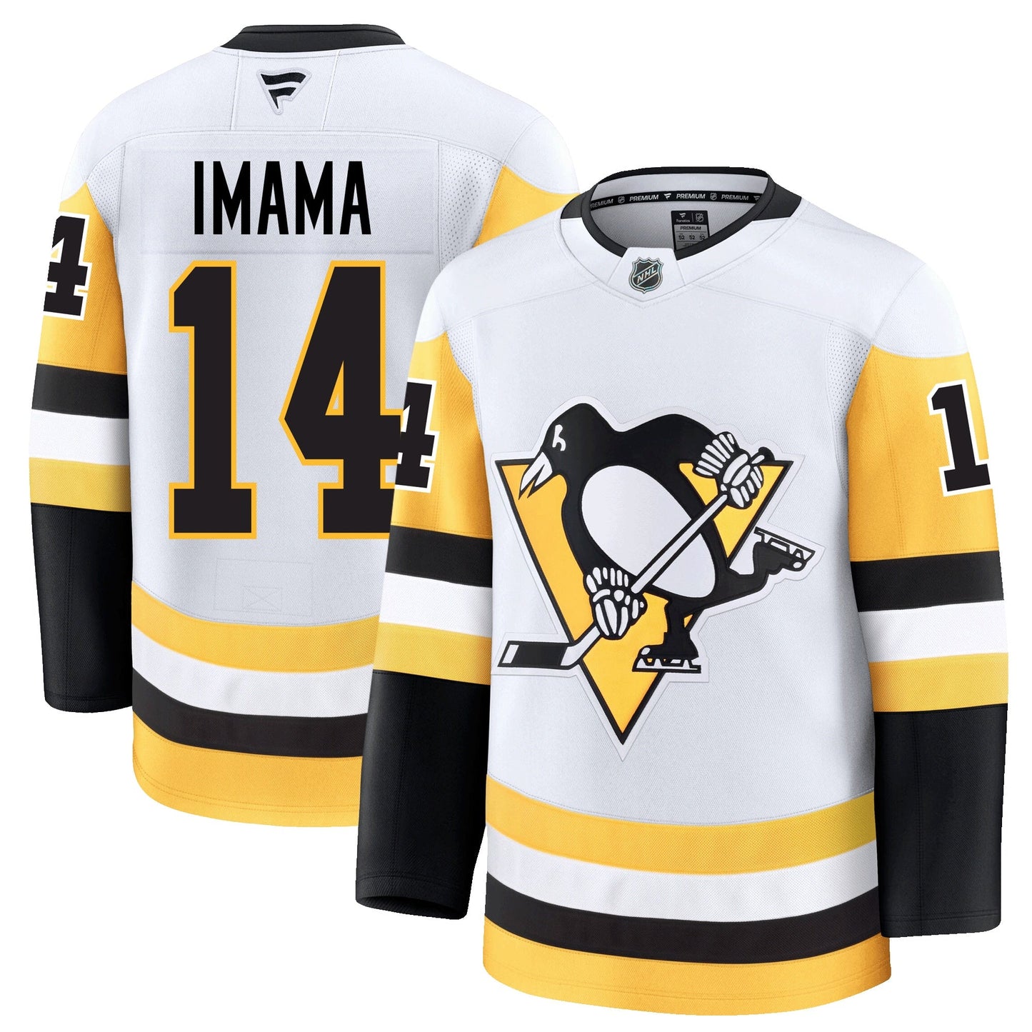 Bokondji Imama Pittsburgh Penguins Fanatics Premium Away Jersey