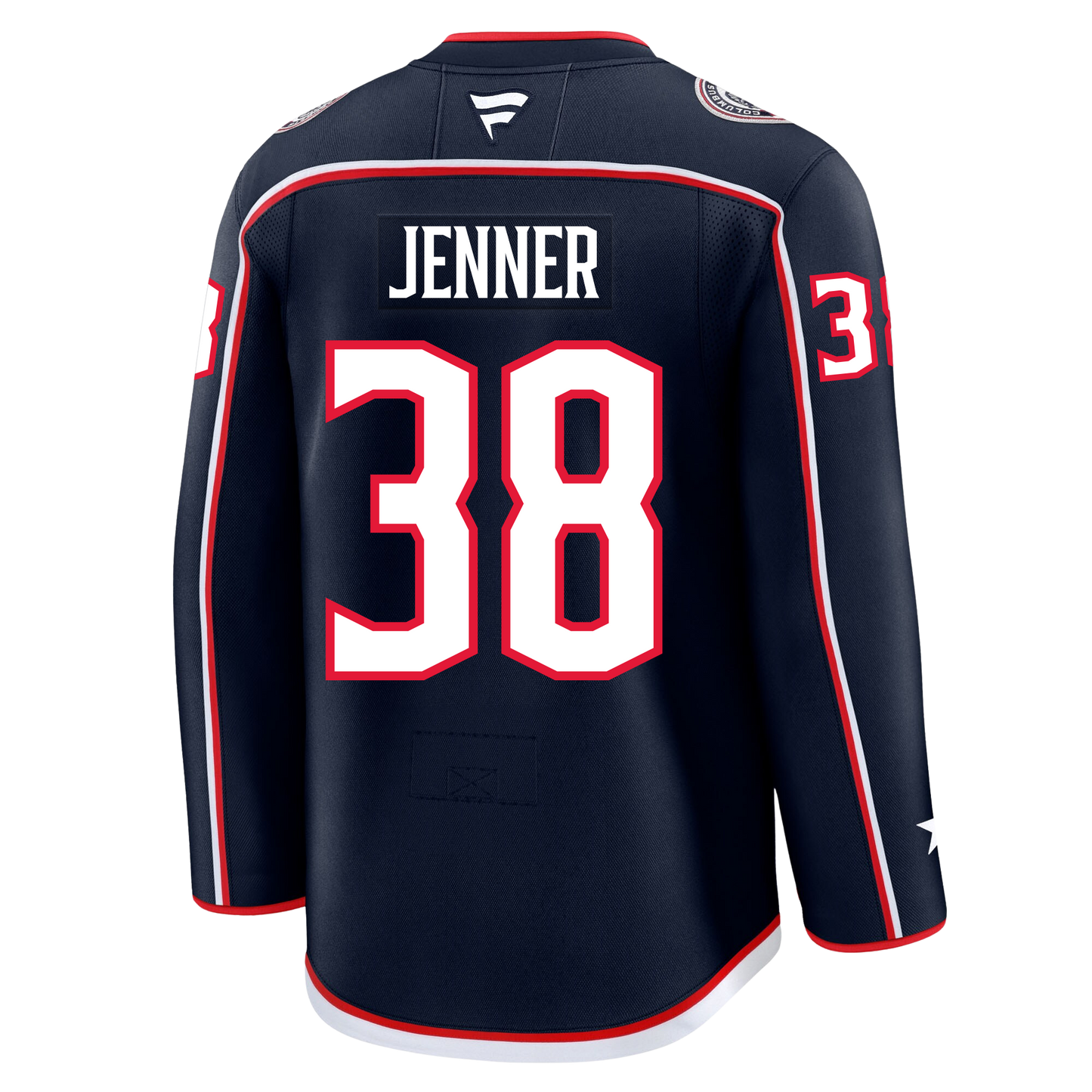Boone Jenner Columbus Blue Jackets Fanatics Premium Home Jersey