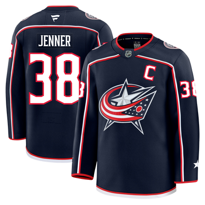 Boone Jenner Columbus Blue Jackets Fanatics Premium Home Jersey