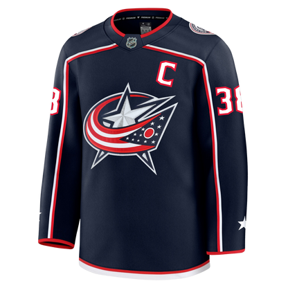 Boone Jenner Columbus Blue Jackets Fanatics Premium Home Jersey