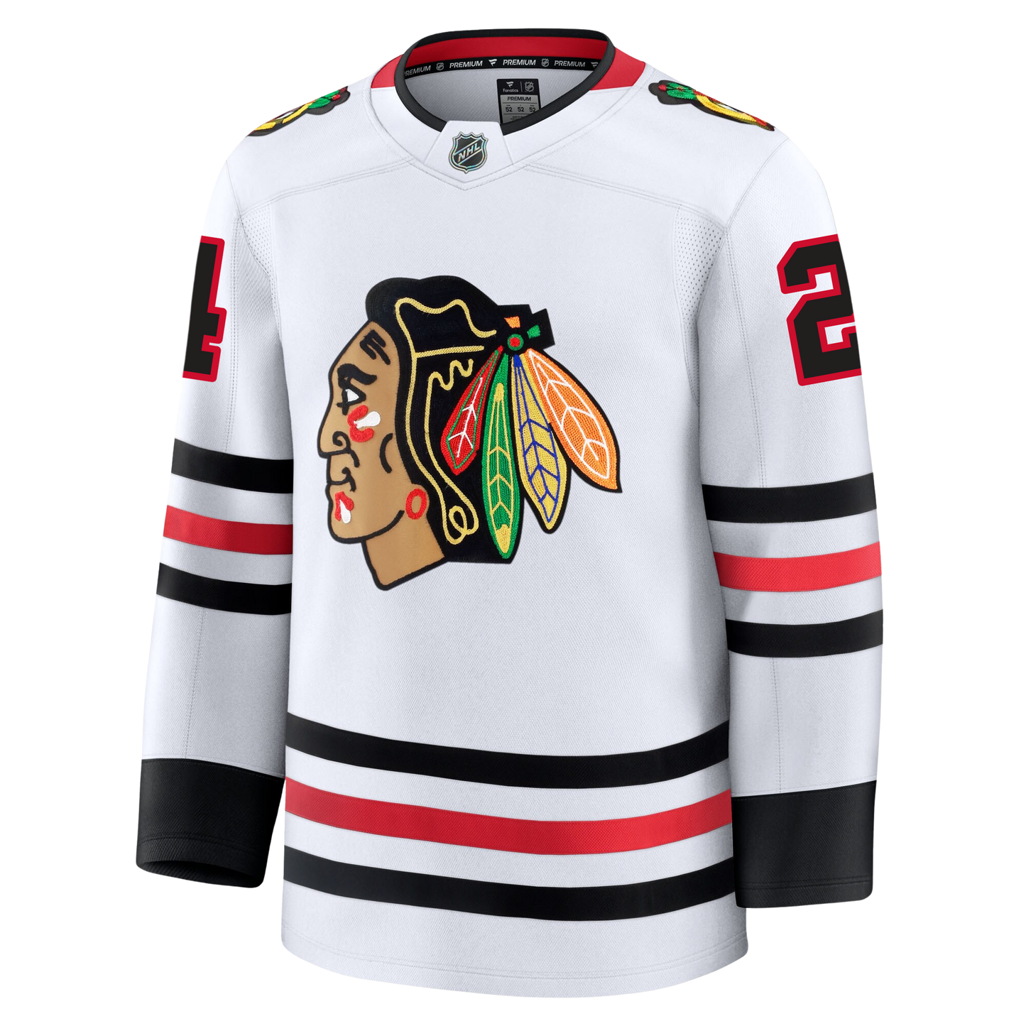 Bowen Byram Chicago Blackhawks Fanatics Premium Away Jersey
