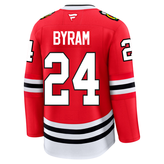 Bowen Byram Chicago Blackhawks Fanatics Premium Home Jersey