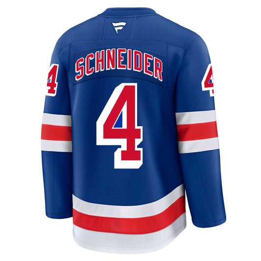 Braden Schneider New York Rangers Fanatics Premium Home Jersey