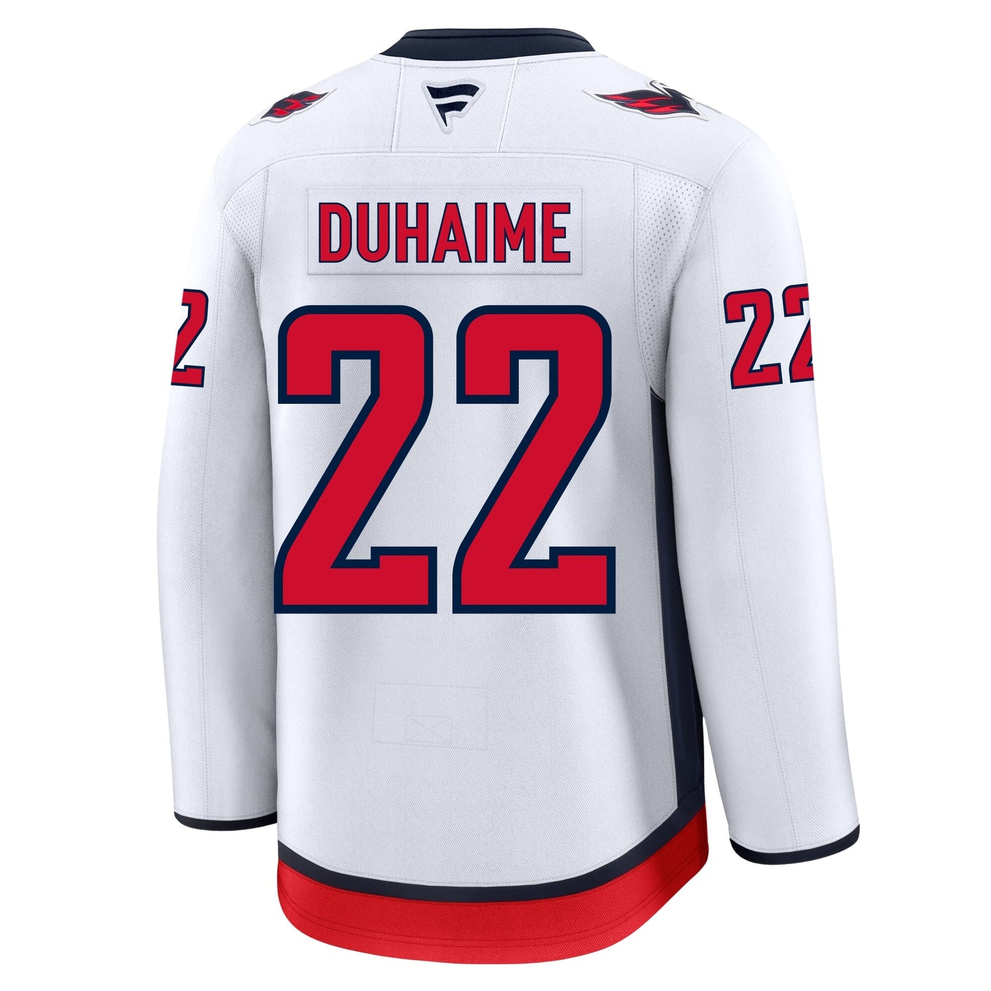 Brandon Duhaime Washington Capitals Fanatics Premium Away Jersey