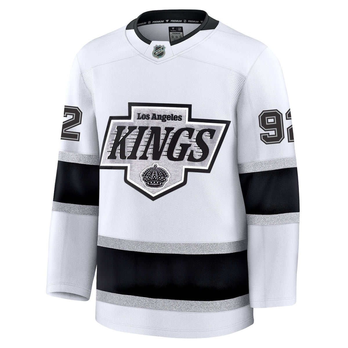 Brandt Clarke Los Angeles Kings Fanatics Premium Away Jersey