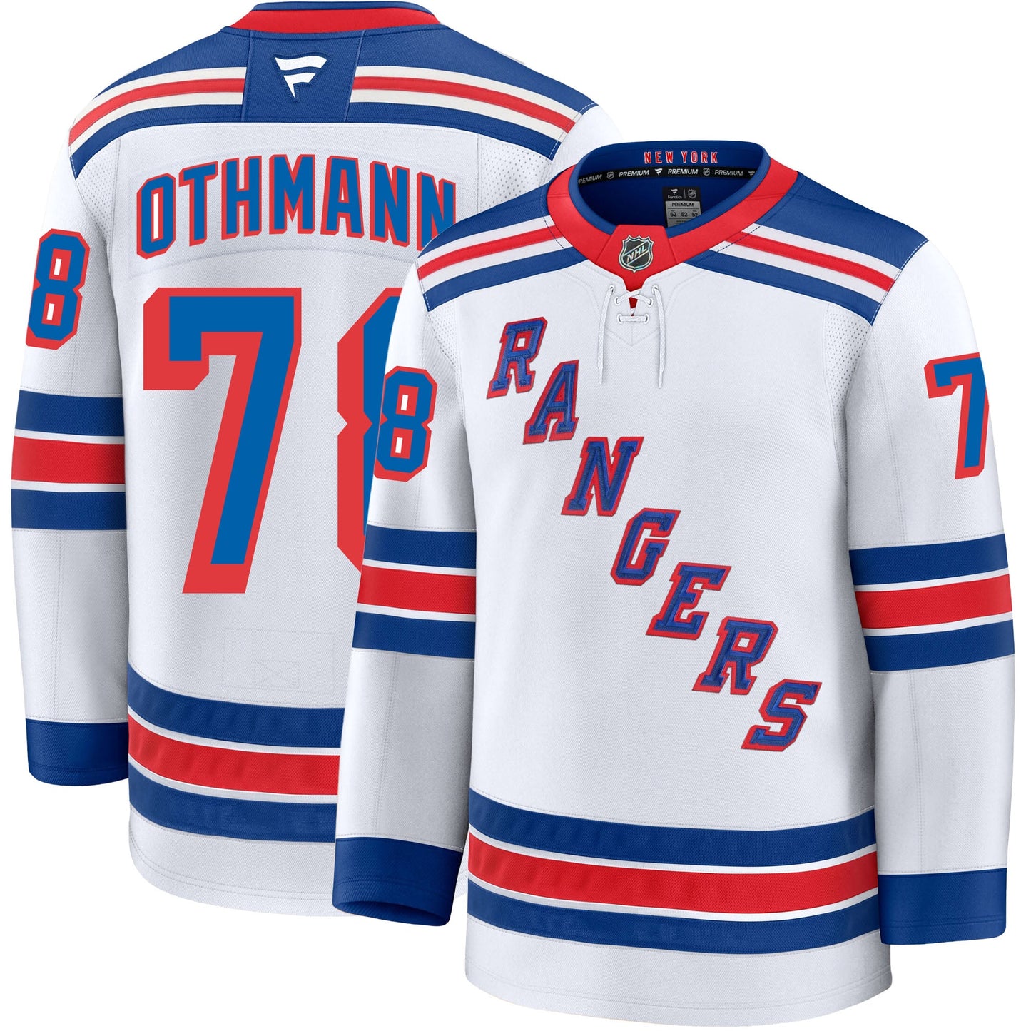 Brennan Othmann New York Rangers Fanatics Premium Away Jersey